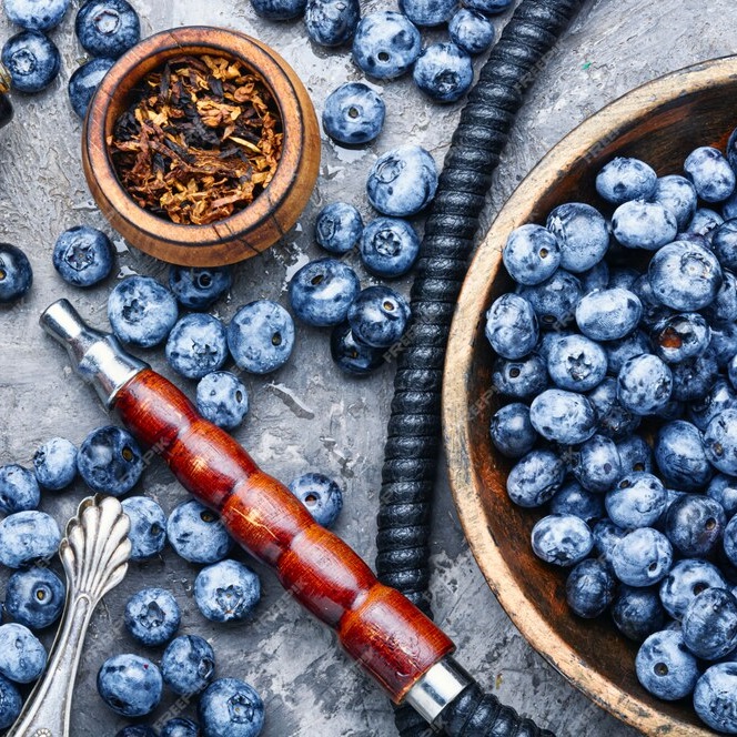 Blueberry shisha flavor